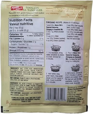 Mama Sita's Sinigang Sa Sampalok (Tamarind Seasoning Mix) 1.76oz
