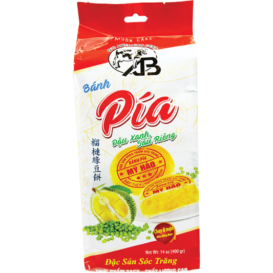 AB Brand Pia Cake Mung Bean - Durian 14 oz