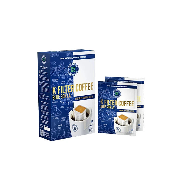 K-Coffee Blue Son La Paper Filter Coffee 3.7oz