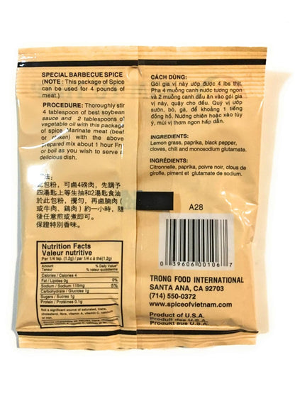 Pyramide Special Barbecue Spices 2oz