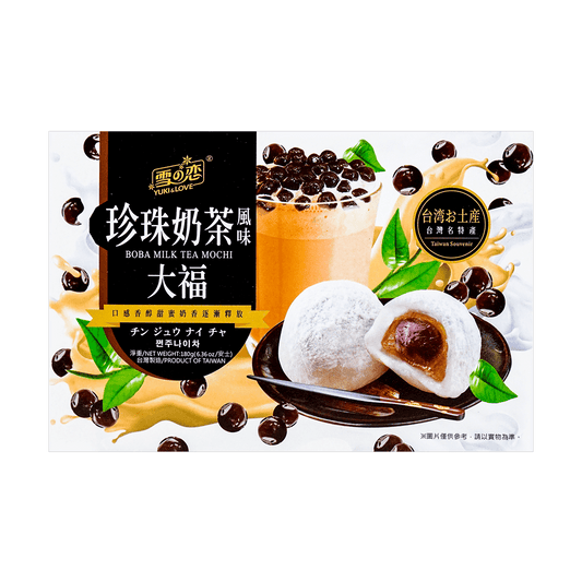 Yuki & Love Boba Milk Tea Mochi 180g