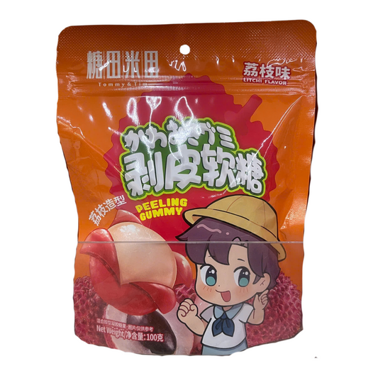 Tommy & Tim Lychee Flavor Gummy 3.53oz