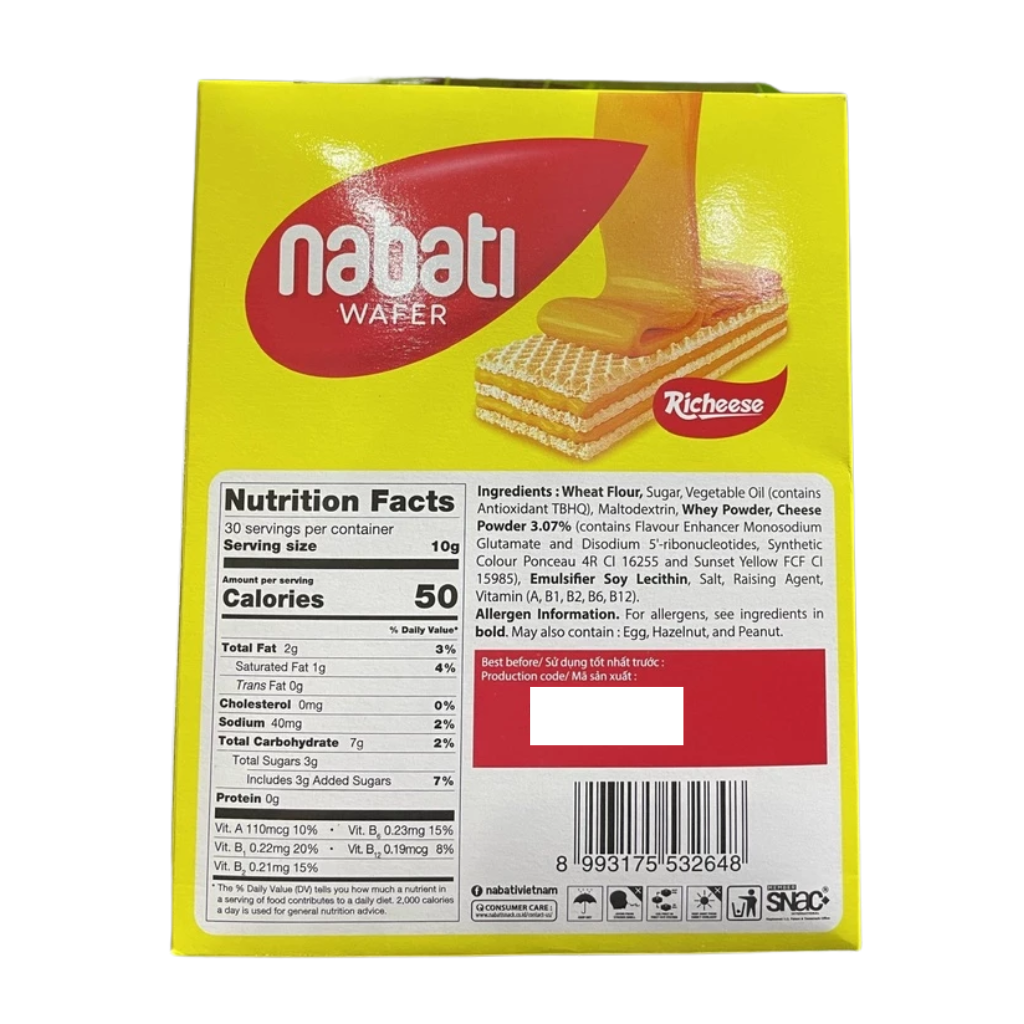 Nabati Cheese Cream Wafer 300g