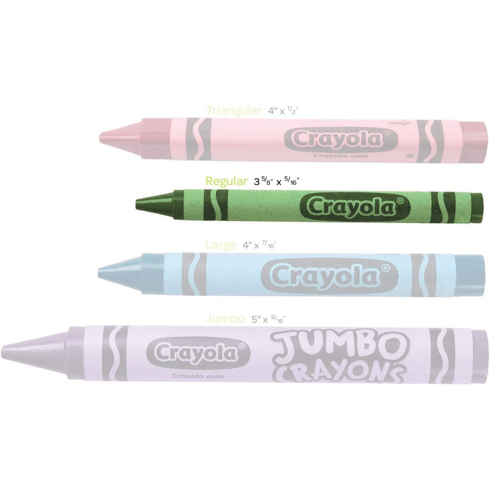 Crayola Crayons Bulk (24 Packs), Kids Back to School Essentials, Teacher Classroom Must Haves, Bulk School Supplies for Preschool & Kindergarten
