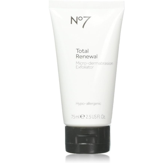 Boots No7 Total Renewal Micro-Dermabrasion Exfoliator,2.5 Fl. Oz(75 ml)
