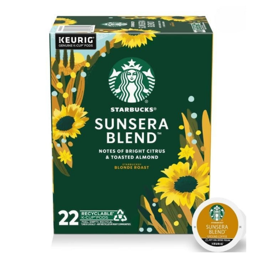 Starbucks Sunsera Blend Coffee – 22 Pods