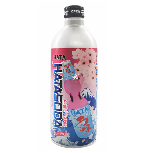 Hata Ramune Grape Flavor 17.6oz