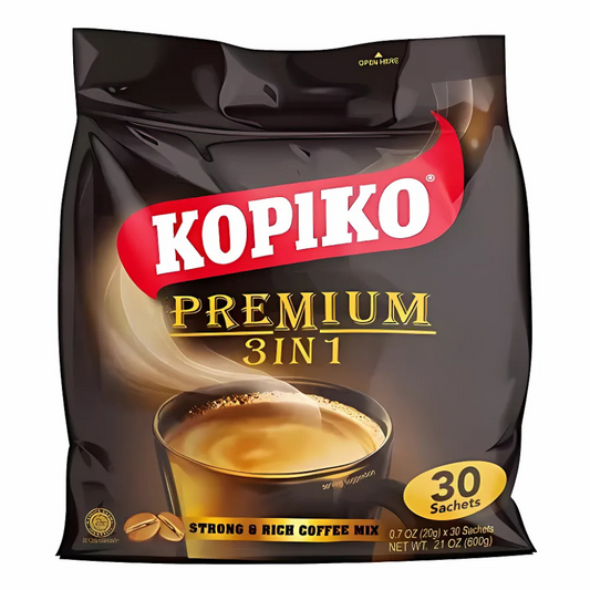 Kopiko Premium 3 In 1 Strong & Rich Coffee 21oz