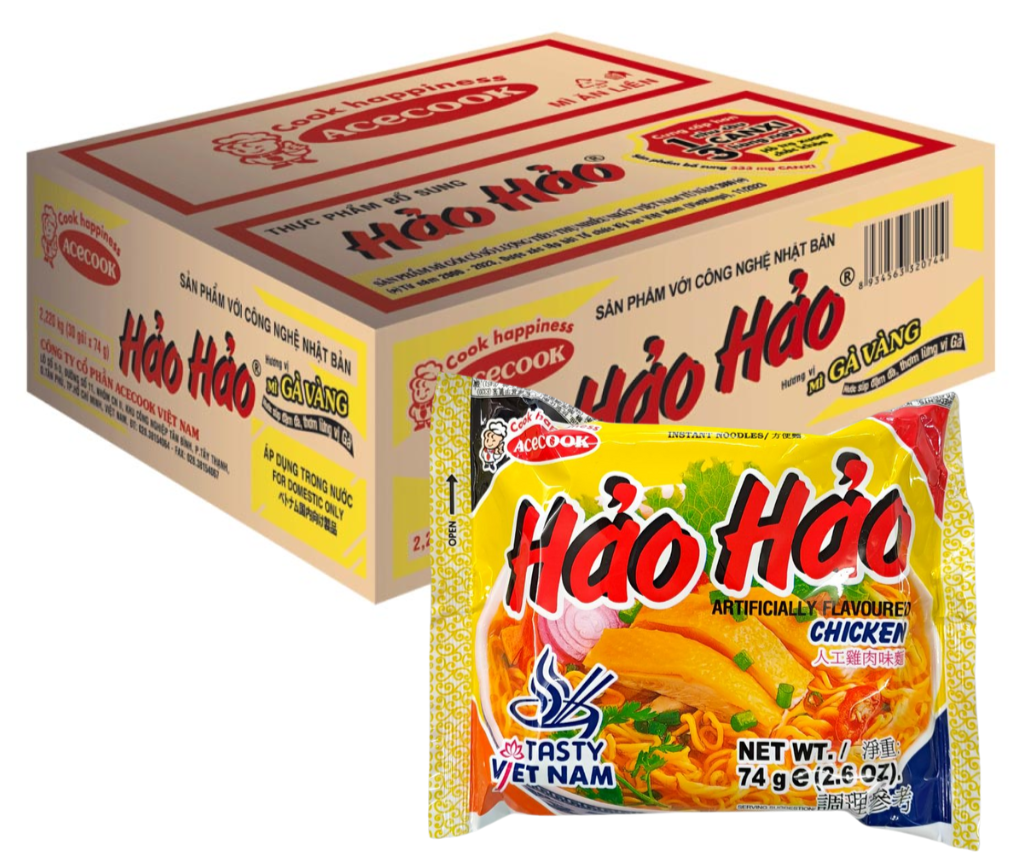 Hao Hao Chicken Noodles 74g