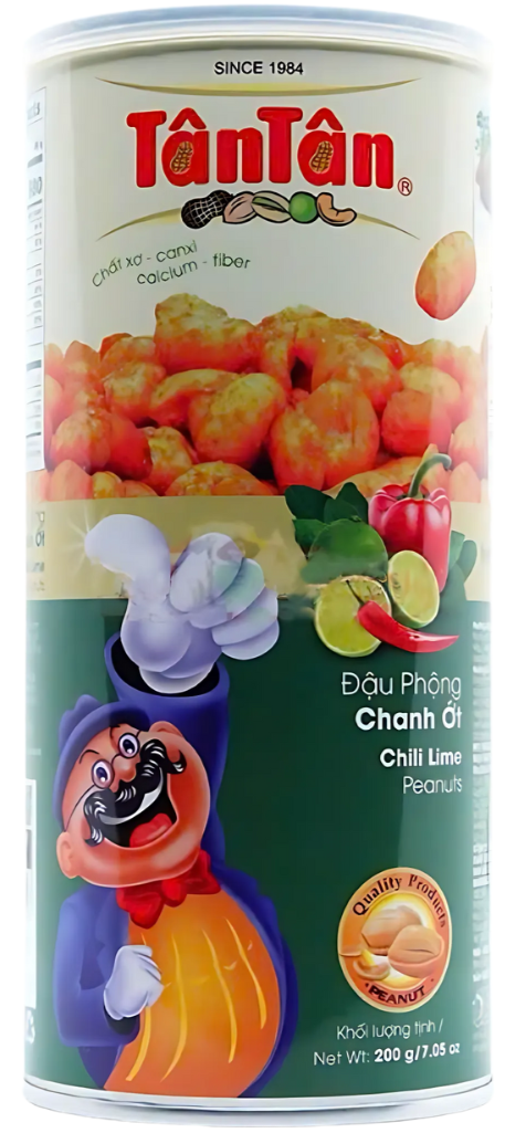 Tan Tan Chili Lime Peanuts 7.05oz