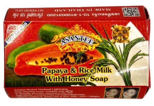 Asantee Papaya Rice Milk 125g