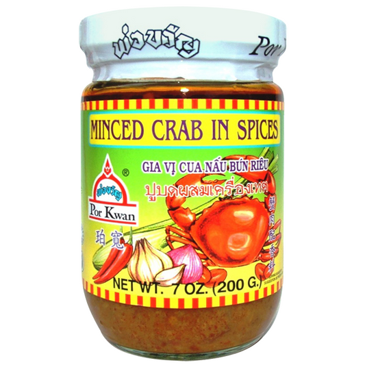 POR KWAN Minced Crab In Spices 200g