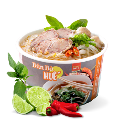 Simply Food Hue Style Instant Rice Noodle Soup Bowl