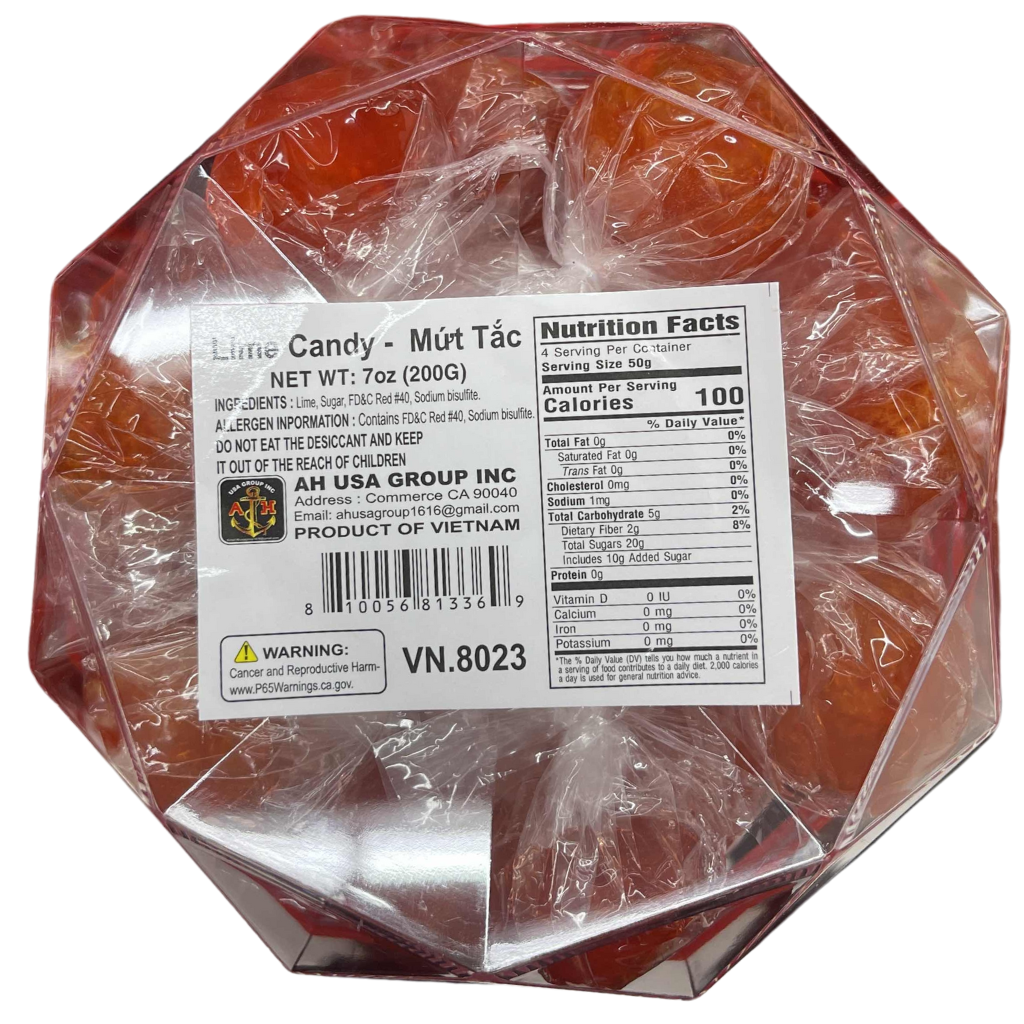 Caravelle Lime Candy 200g