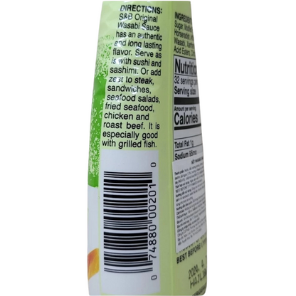 S&B Original Wasabi Sauce 5.3oz