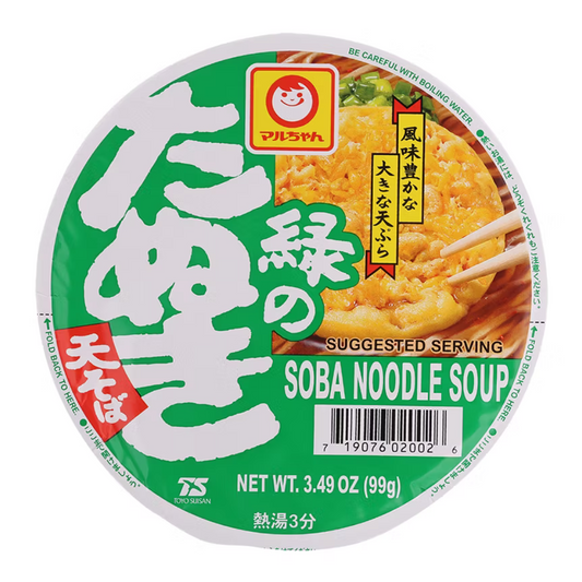 Toyo Suisan Tanuki Soba Noodle Soup 3.49oz