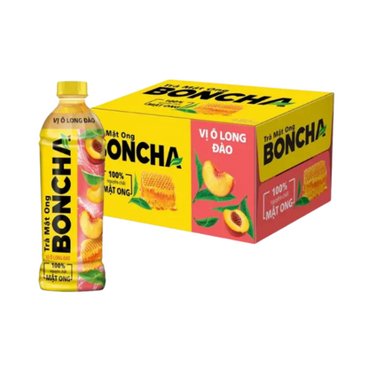 Boncha Honey Peach Oolong Tea 450ml