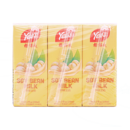 Yeo's Soy Bean Milk 250ml Pack of 6