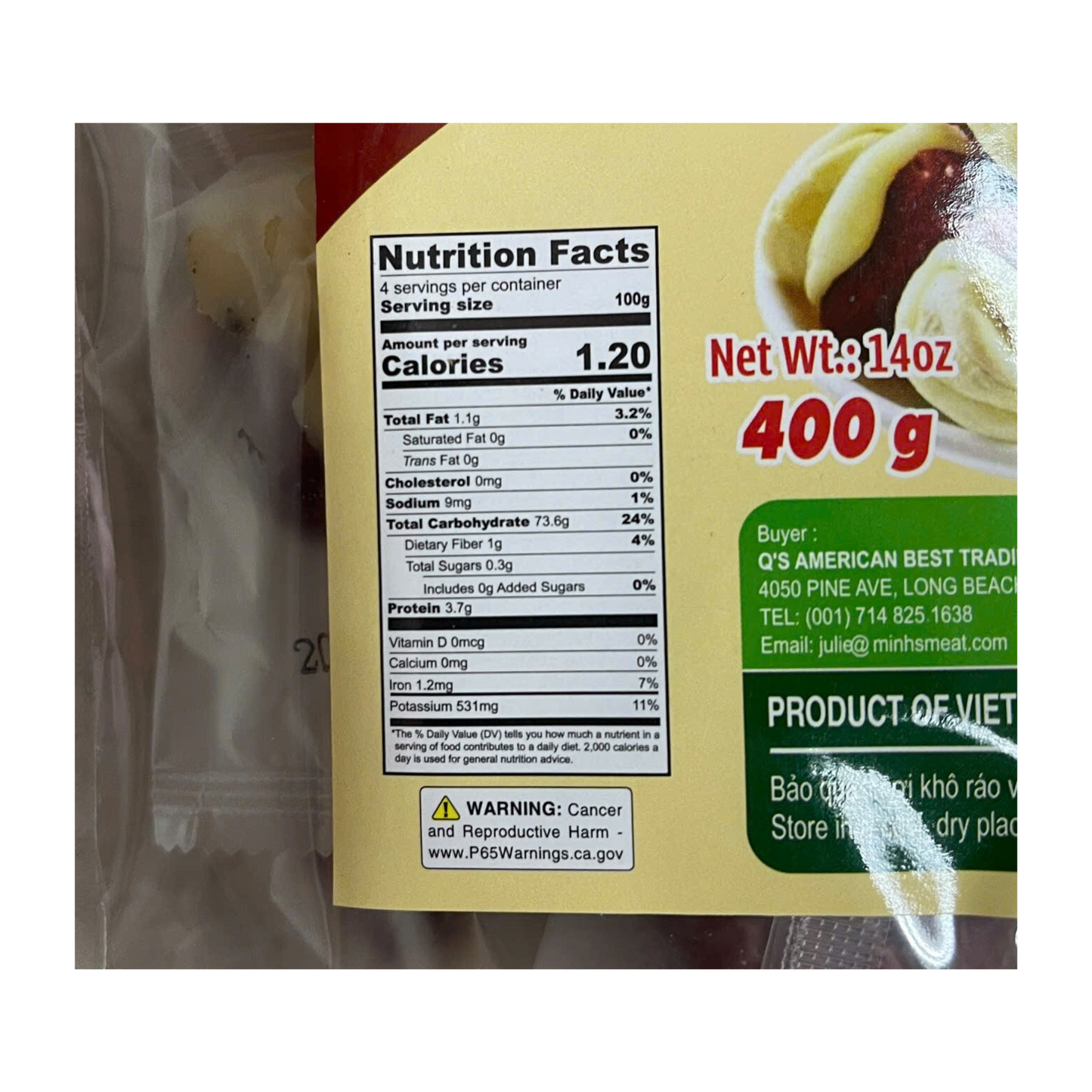 AB Brand Red Apple With Cashew Nut 14oz