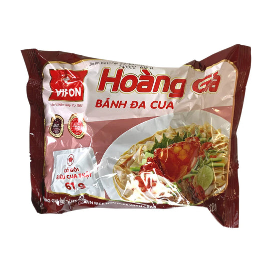Vifon HoangGia Instant Noodle Crab 120g