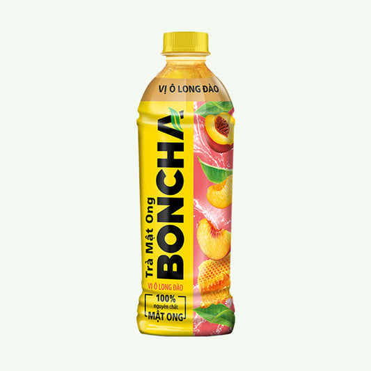 Boncha Honey Peach Oolong Tea 450ml