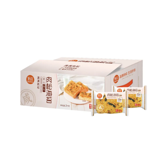 Youchen HaoDian Meat Floss Seaweed Toast with Filling 30pcs 2kg