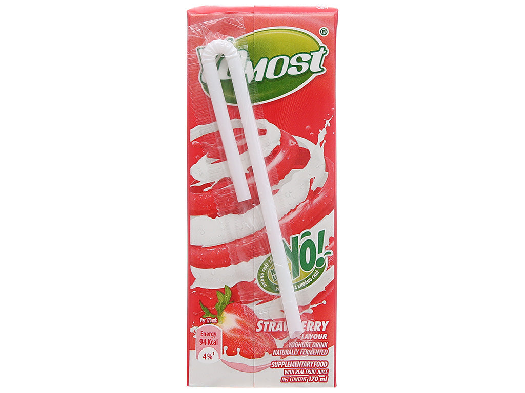 Yomost Yogurt Drink Strawberry Flavor 170ml