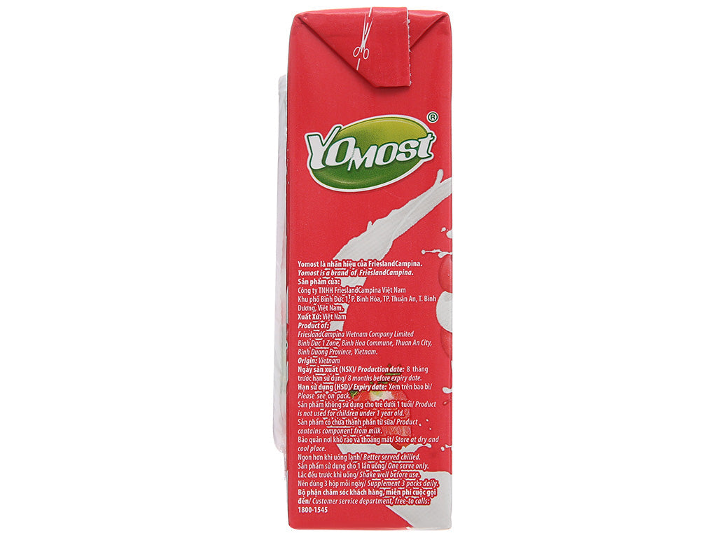 Yomost Yogurt Drink Strawberry Flavor 170ml
