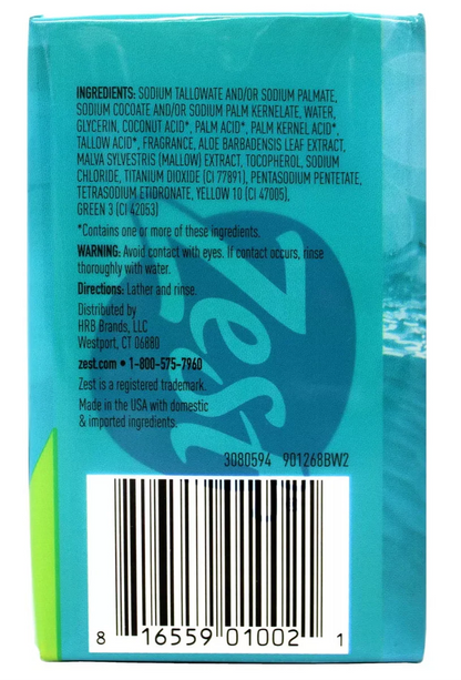 Zest Refreshing Aqua Soap 12oz