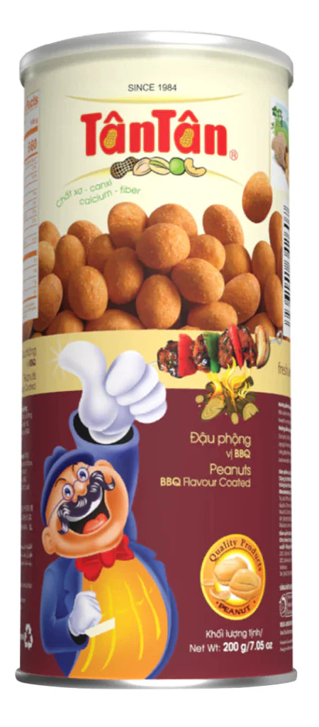 Tan Tan BBQ Peanuts 7.05oz