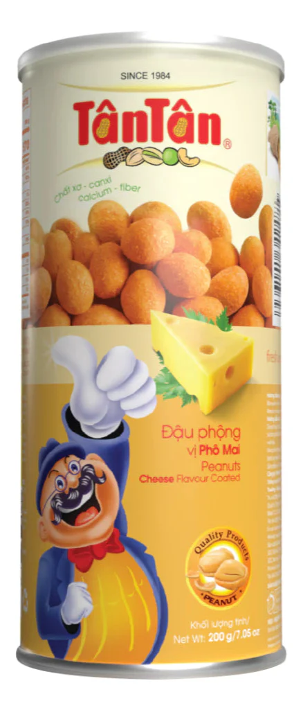 Tan Tan Cheese Peanuts 7.05oz