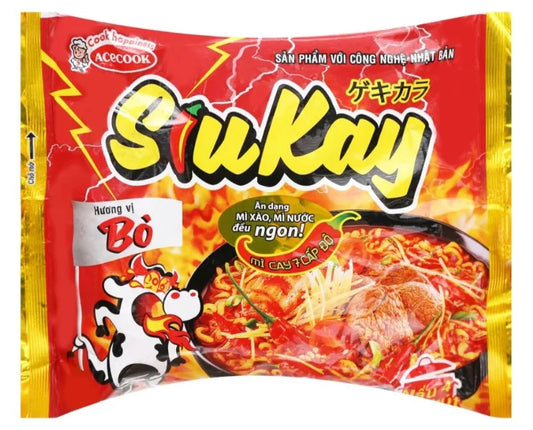 Siukay Beef Noodles 4.2oz
