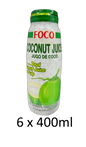 FOCO Real Coconut Juice With Pulp 400ml